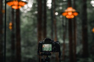 Digital photography film look